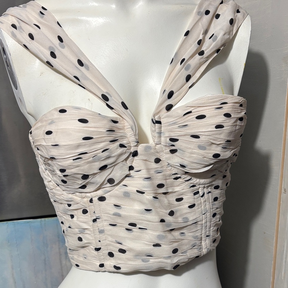 Polka Dot Women's Top